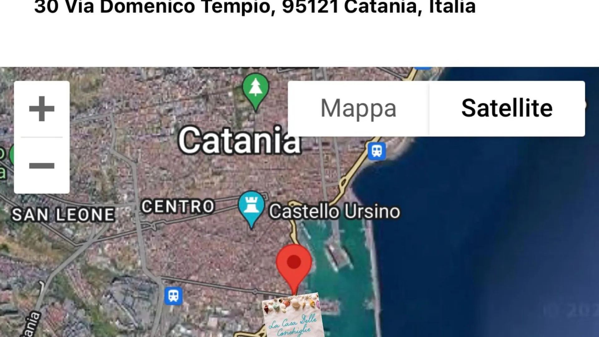Villa La Casa Delle Conchiglie Catania Italia